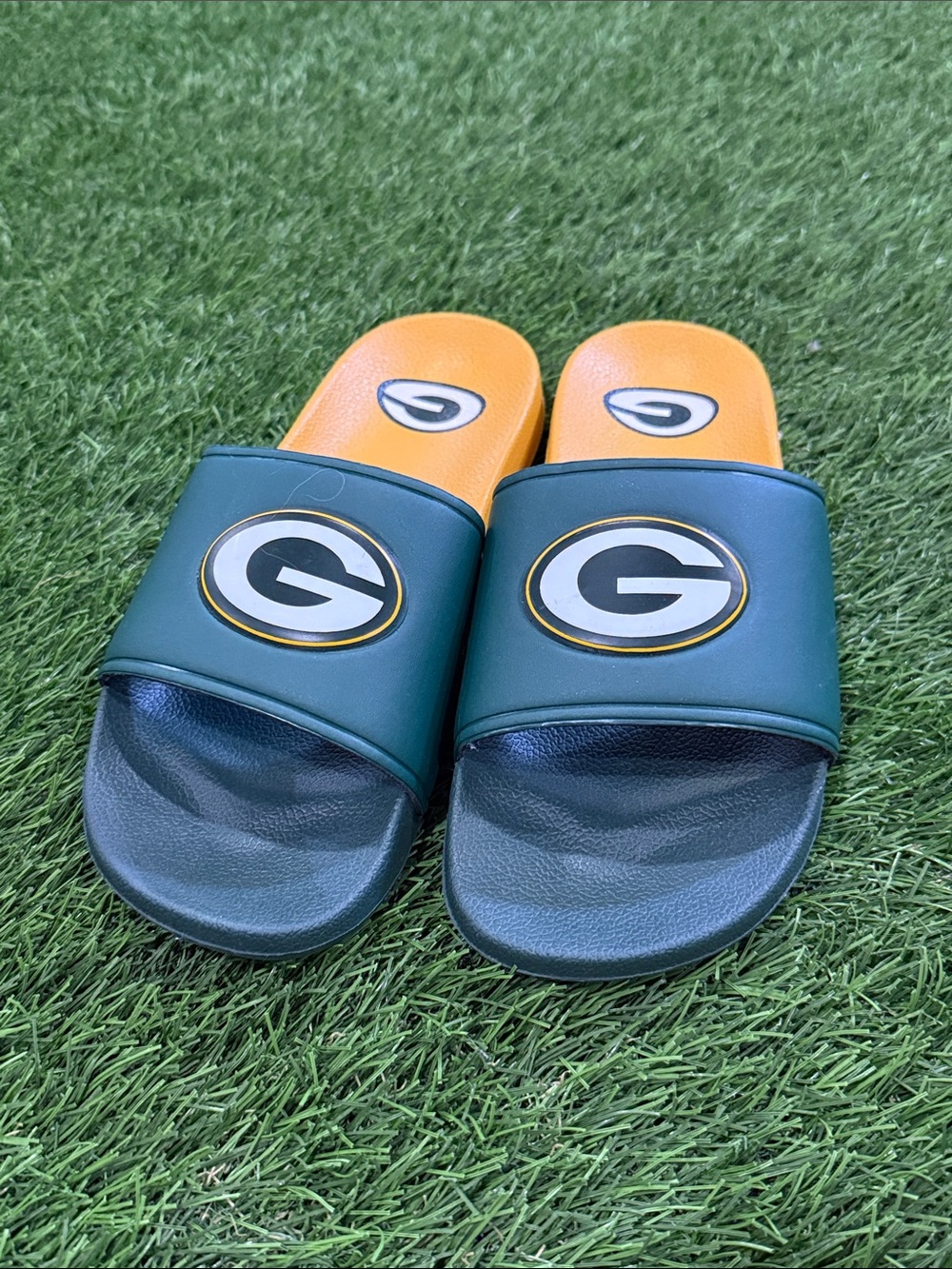 Men’s NFL Green Bay Packers Slide Sandals